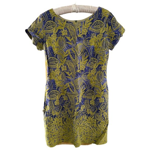 Vintage Rabbit Rabbit Rabbit tropical shift dress - Picture 1 of 5